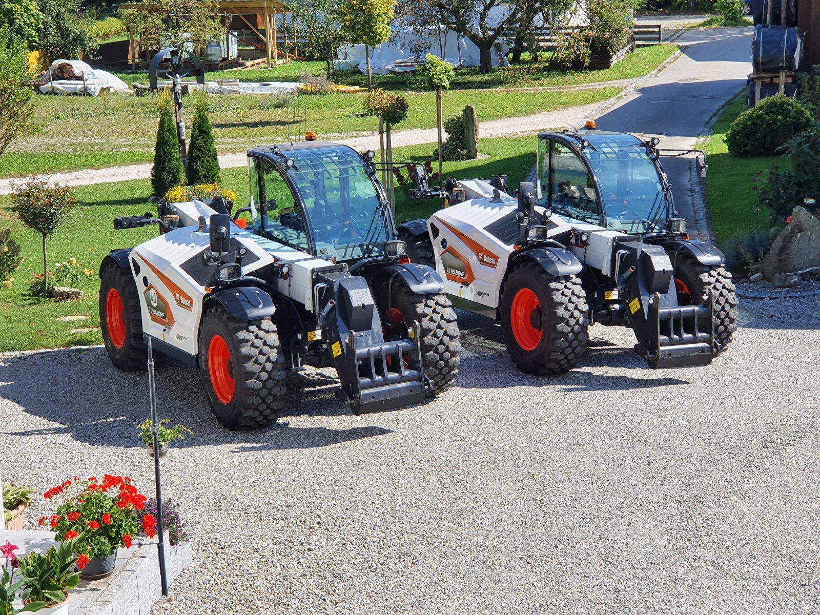 Teleskoplader van het type Bobcat TL 43.80 HF, Gebrauchtmaschine in Oberornau (Foto 3)