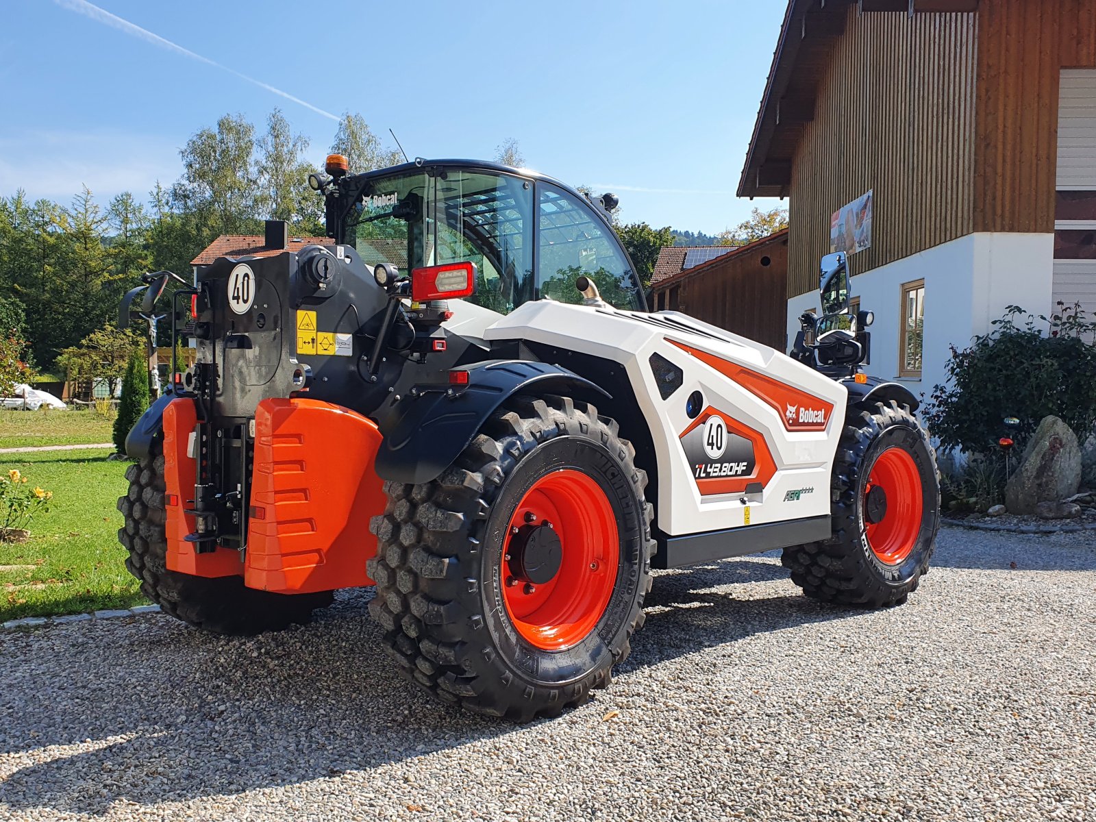 Teleskoplader van het type Bobcat TL 43.80 HF, Gebrauchtmaschine in Oberornau (Foto 12)