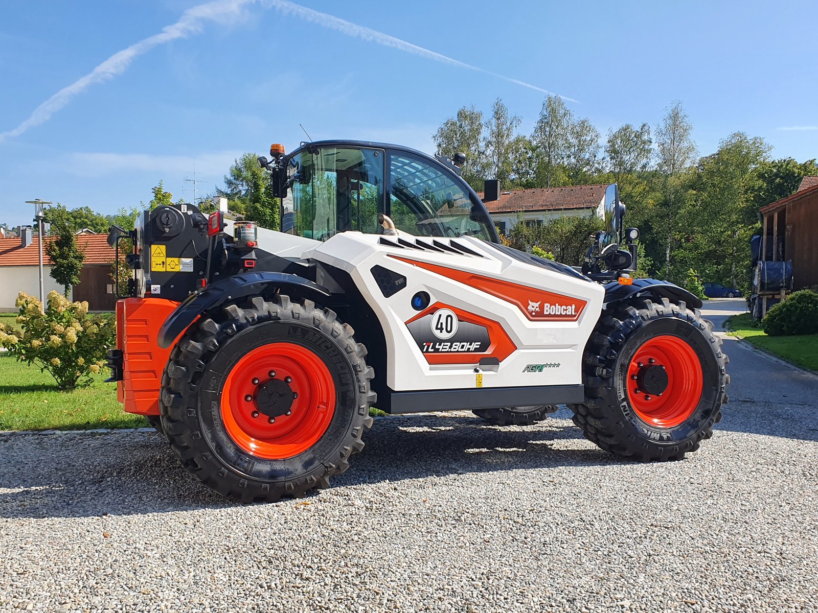 Teleskoplader du type Bobcat TL 43.80 HF, Gebrauchtmaschine en Oberornau (Photo 9)