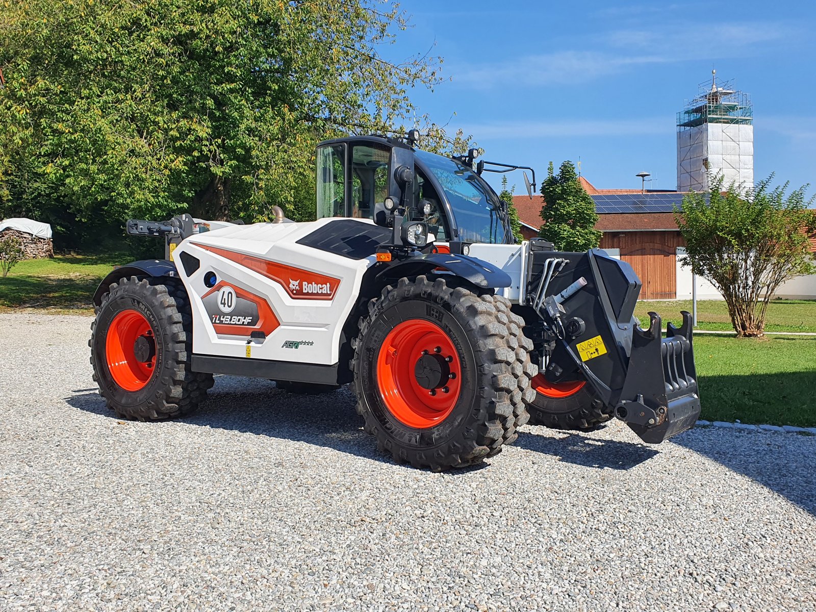 Teleskoplader du type Bobcat TL 43.80 HF, Gebrauchtmaschine en Oberornau (Photo 1)