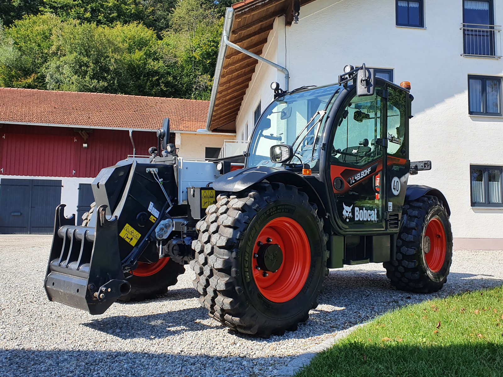 Teleskoplader a típus Bobcat TL 43.80 HF, Gebrauchtmaschine ekkor: Oberornau (Kép 11)