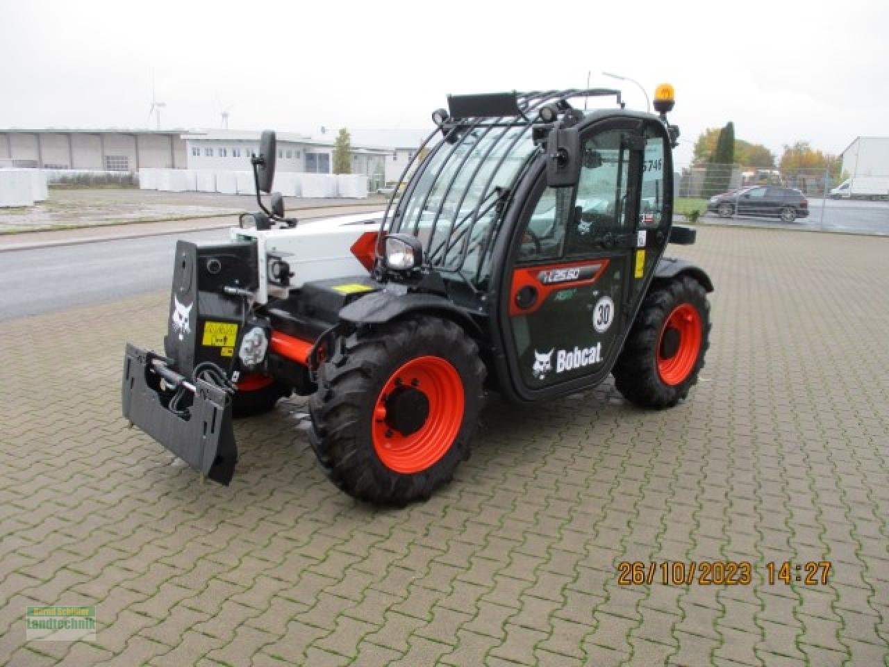 Teleskoplader tip Bobcat TL25-60 Agri 1   3 Jahre 1,29%, Neumaschine in Büren (Poză 1)