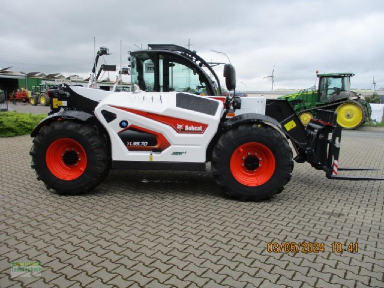 Teleskoplader a típus Bobcat TL35.70 Agri 2 3 Jahre 1,29%, Neumaschine ekkor: Büren (Kép 4)