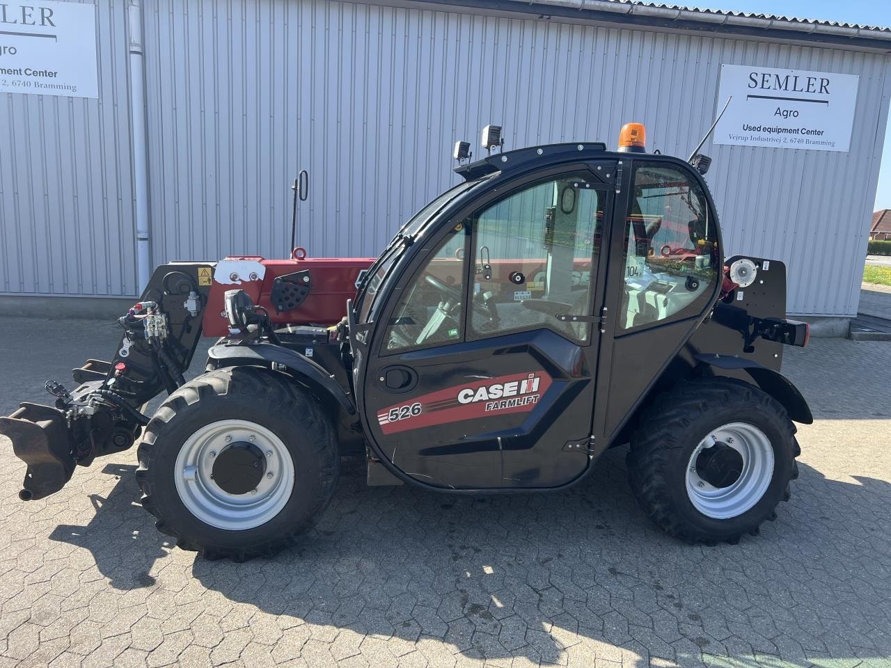 Teleskoplader Türe ait Case IH 526, Gebrauchtmaschine içinde Bramming (resim 7)