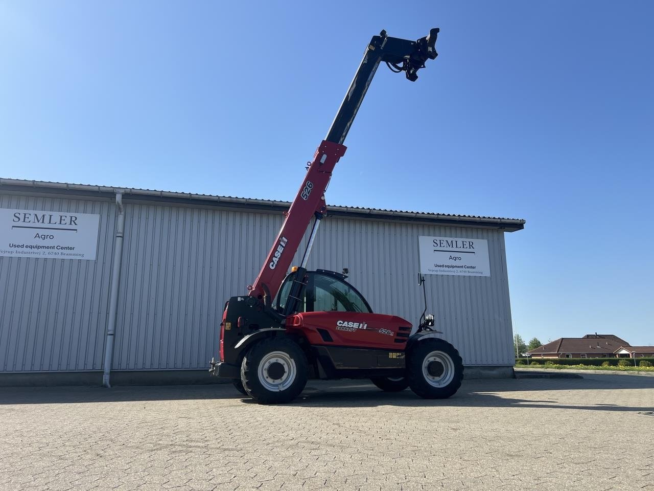 Teleskoplader Türe ait Case IH 526, Gebrauchtmaschine içinde Bramming (resim 1)