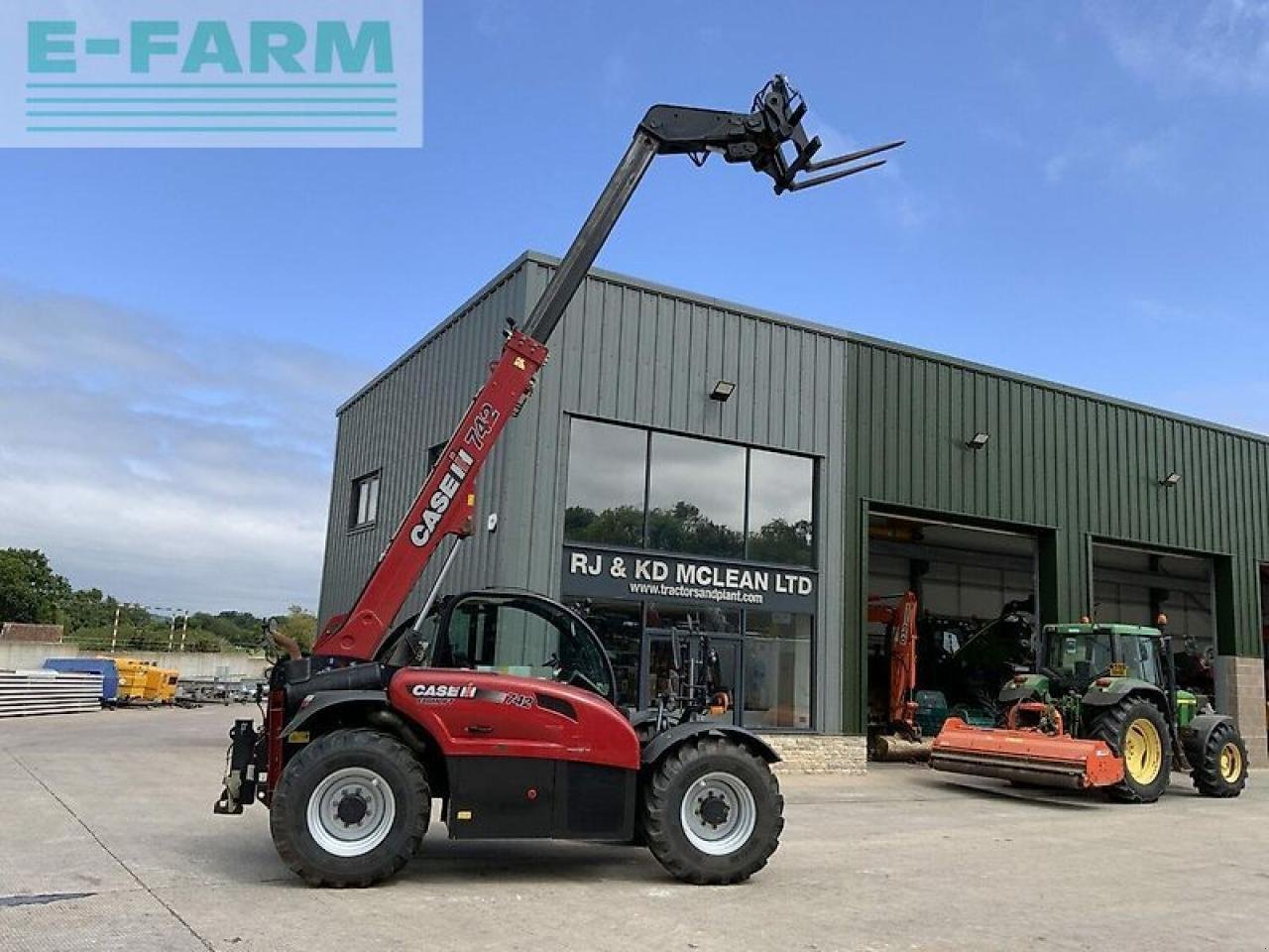 Teleskoplader of the type Case IH 742 farmlift telehandler (st20196), Gebrauchtmaschine in SHAFTESBURY (Picture 11)