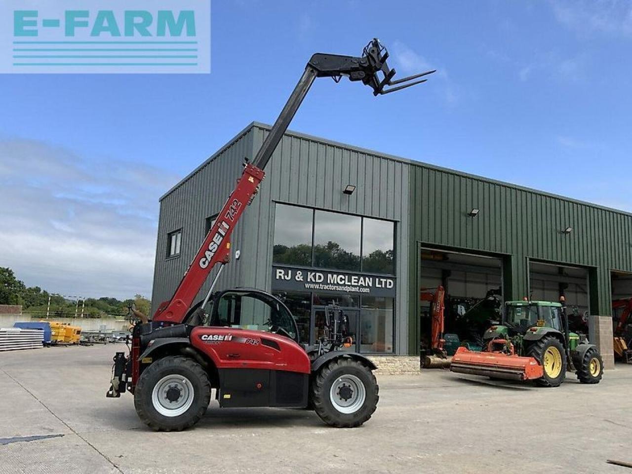 Teleskoplader Türe ait Case IH 742 farmlift telehandler (st20196), Gebrauchtmaschine içinde SHAFTESBURY (resim 1)