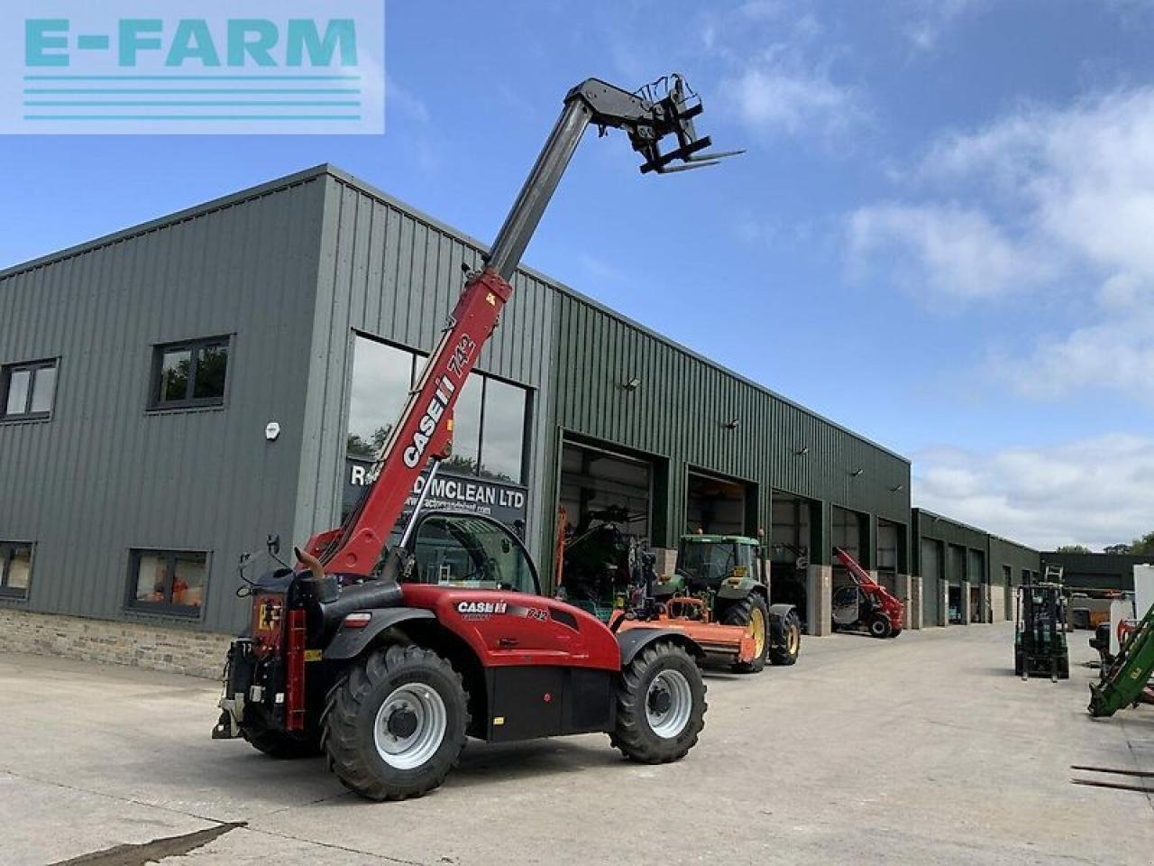 Teleskoplader del tipo Case IH 742 farmlift telehandler (st20196), Gebrauchtmaschine en SHAFTESBURY (Imagen 12)