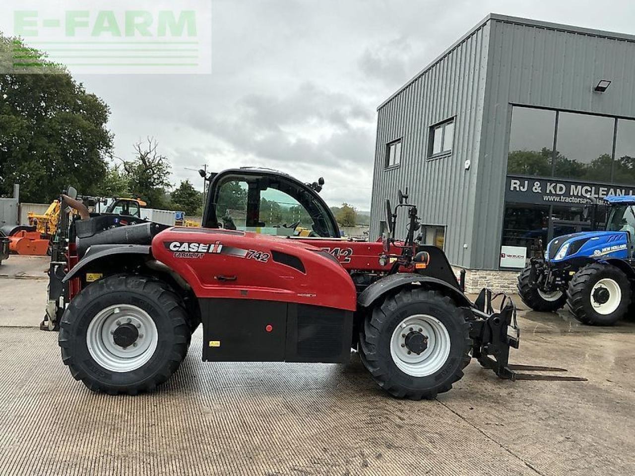 Teleskoplader Türe ait Case IH 742 farmlift telehandler (st20196), Gebrauchtmaschine içinde SHAFTESBURY (resim 7)