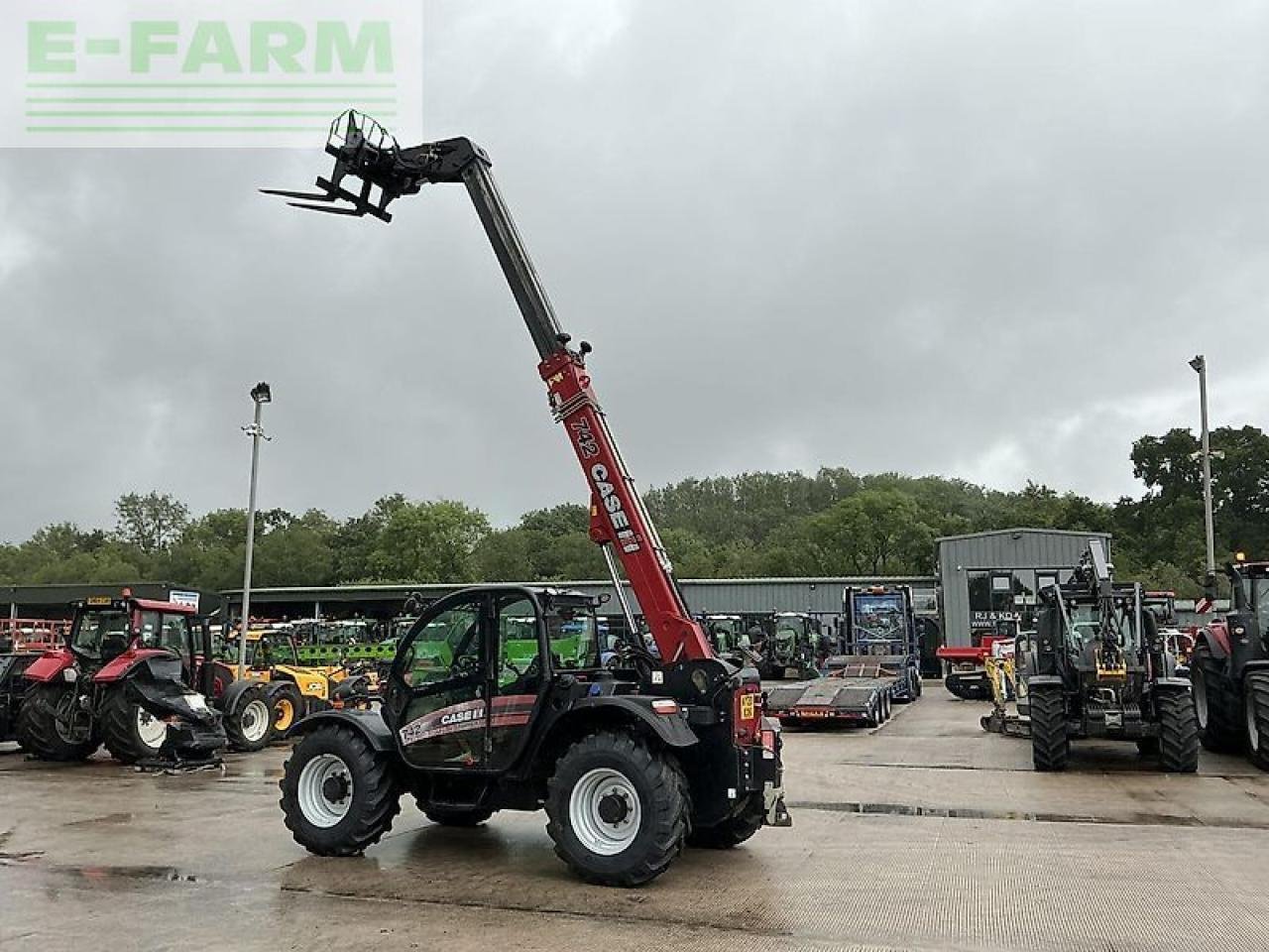 Teleskoplader Türe ait Case IH 742 farmlift telehandler (st20196), Gebrauchtmaschine içinde SHAFTESBURY (resim 11)