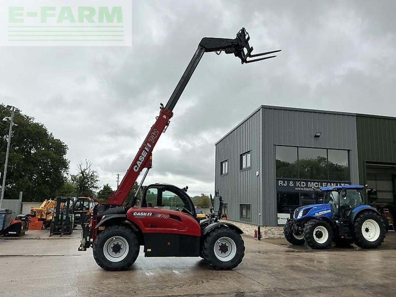 Teleskoplader Türe ait Case IH 742 farmlift telehandler (st20196), Gebrauchtmaschine içinde SHAFTESBURY (resim 13)