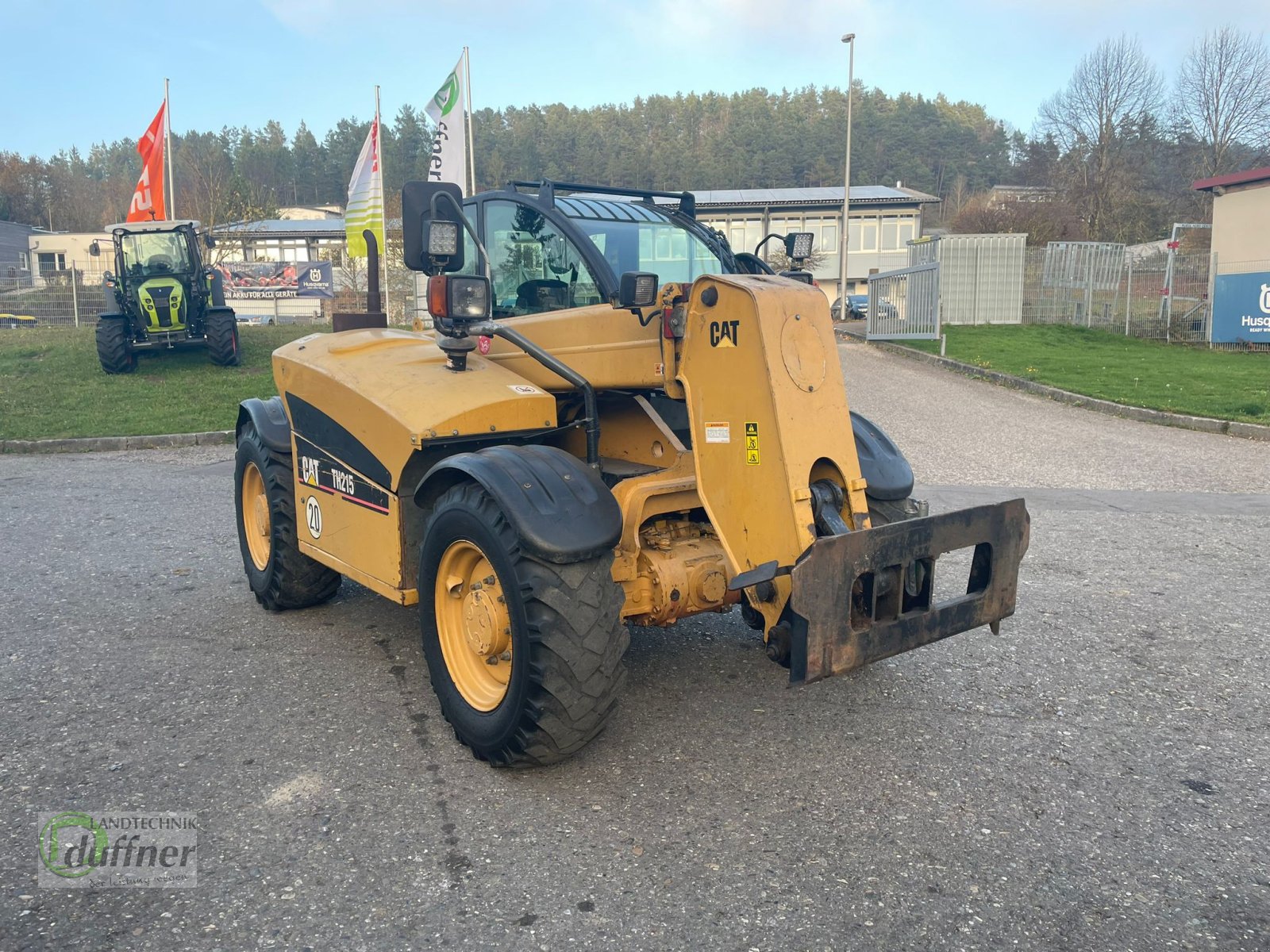 Teleskoplader van het type CAT TH 215, Gebrauchtmaschine in Münsingen (Foto 1)