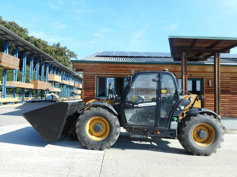 Teleskoplader tip CAT TH336Ag ( 6,1m + 3,3t ) mit hydr. Manitou Schnel, Gebrauchtmaschine in St. Nikolai ob Draßling