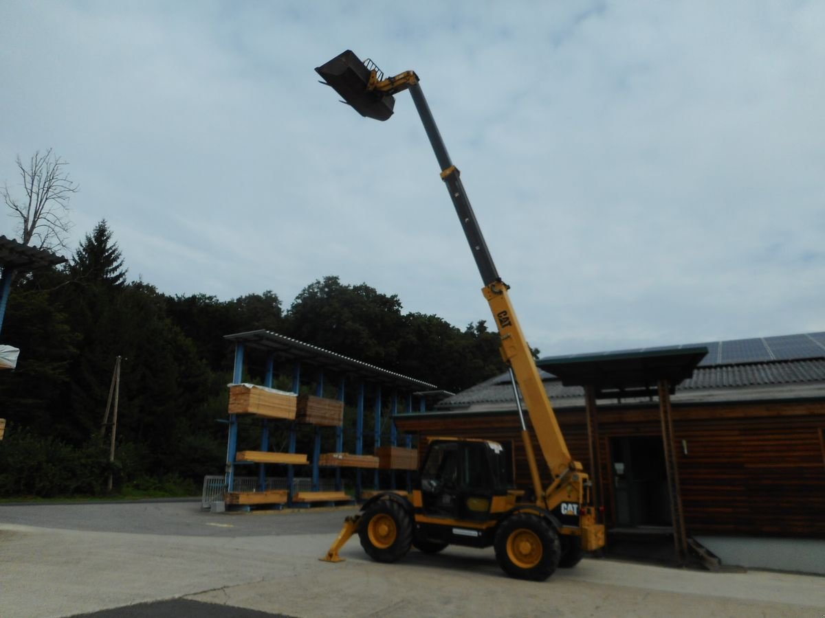 Teleskoplader typu CAT TH63 ( 12,5m + 3t ) mit Schaufel und Gabel, Gebrauchtmaschine w St. Nikolai ob Draßling (Zdjęcie 18)