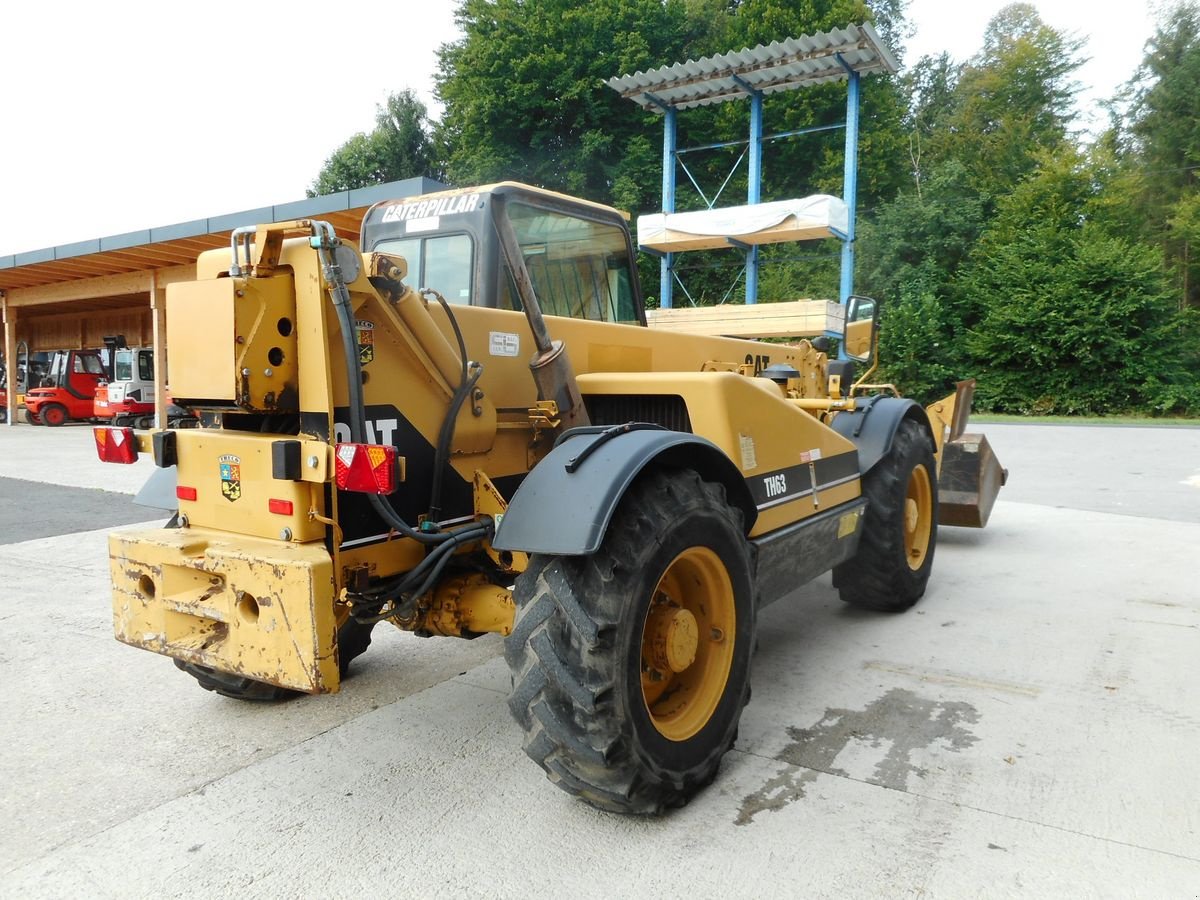 Teleskoplader tip CAT TH63 ( 12,5m + 3t ) mit Schaufel und Gabel, Gebrauchtmaschine in St. Nikolai ob Draßling (Poză 4)