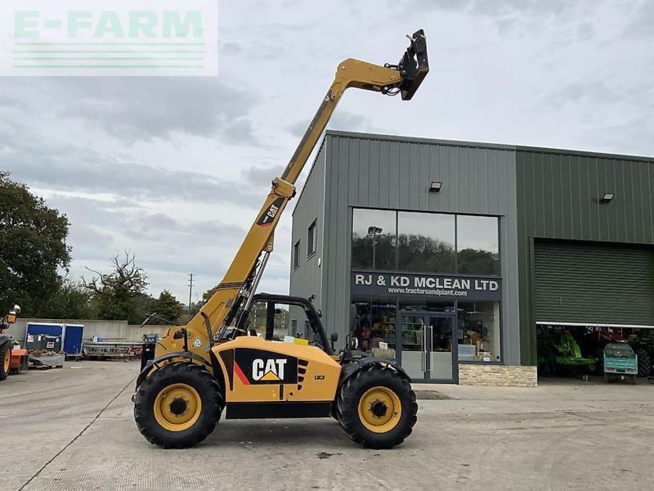 Teleskoplader del tipo Caterpillar cat th407 telehandler (st21038), Gebrauchtmaschine en SHAFTESBURY (Imagen 1)