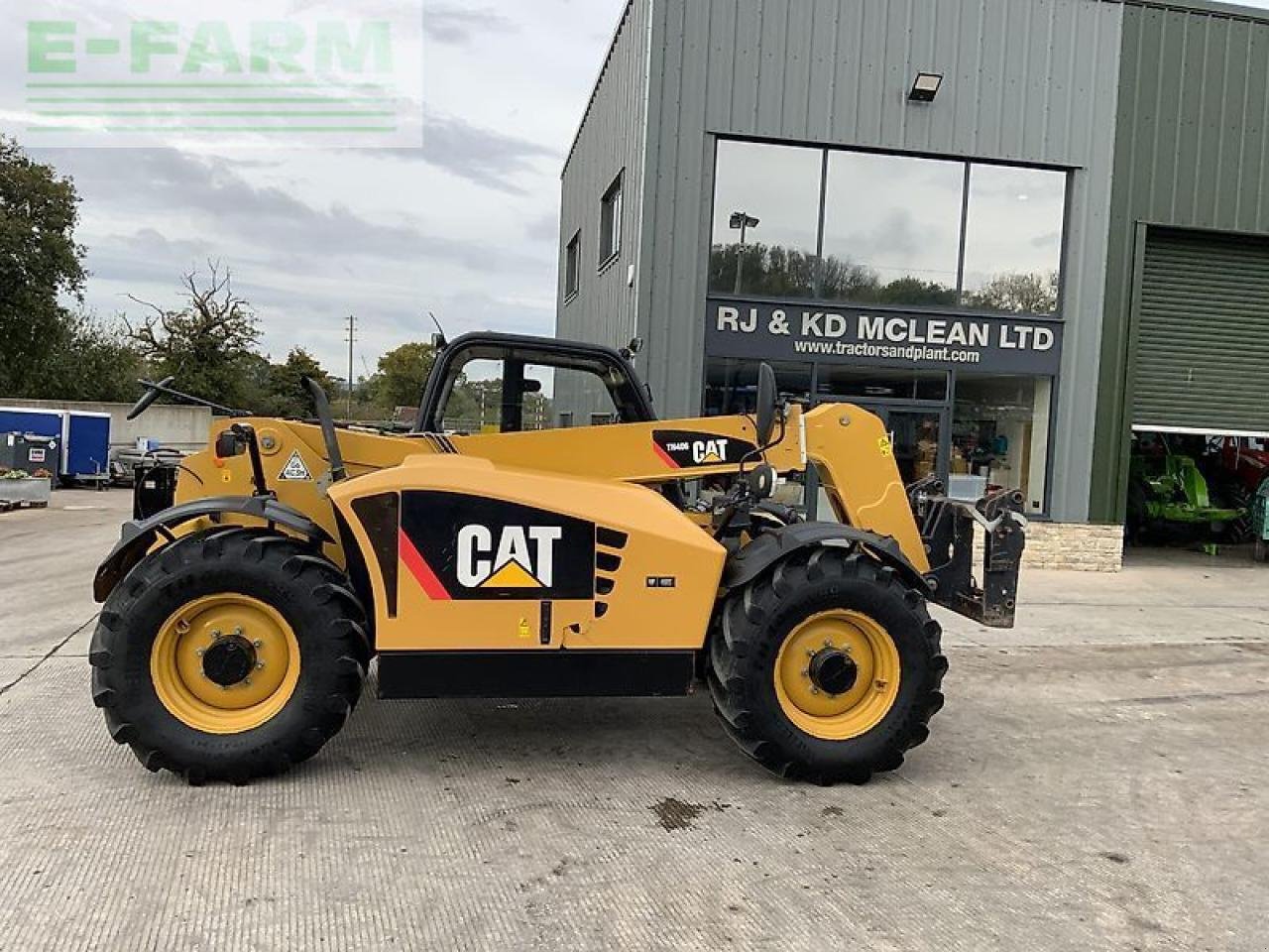 Teleskoplader del tipo Caterpillar cat th407 telehandler (st21038), Gebrauchtmaschine en SHAFTESBURY (Imagen 2)