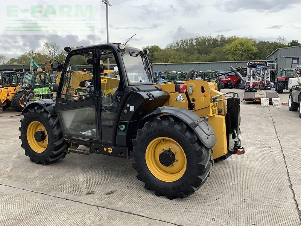 Teleskoplader tip Caterpillar cat th407 telehandler (st21038), Gebrauchtmaschine in SHAFTESBURY (Poză 5)