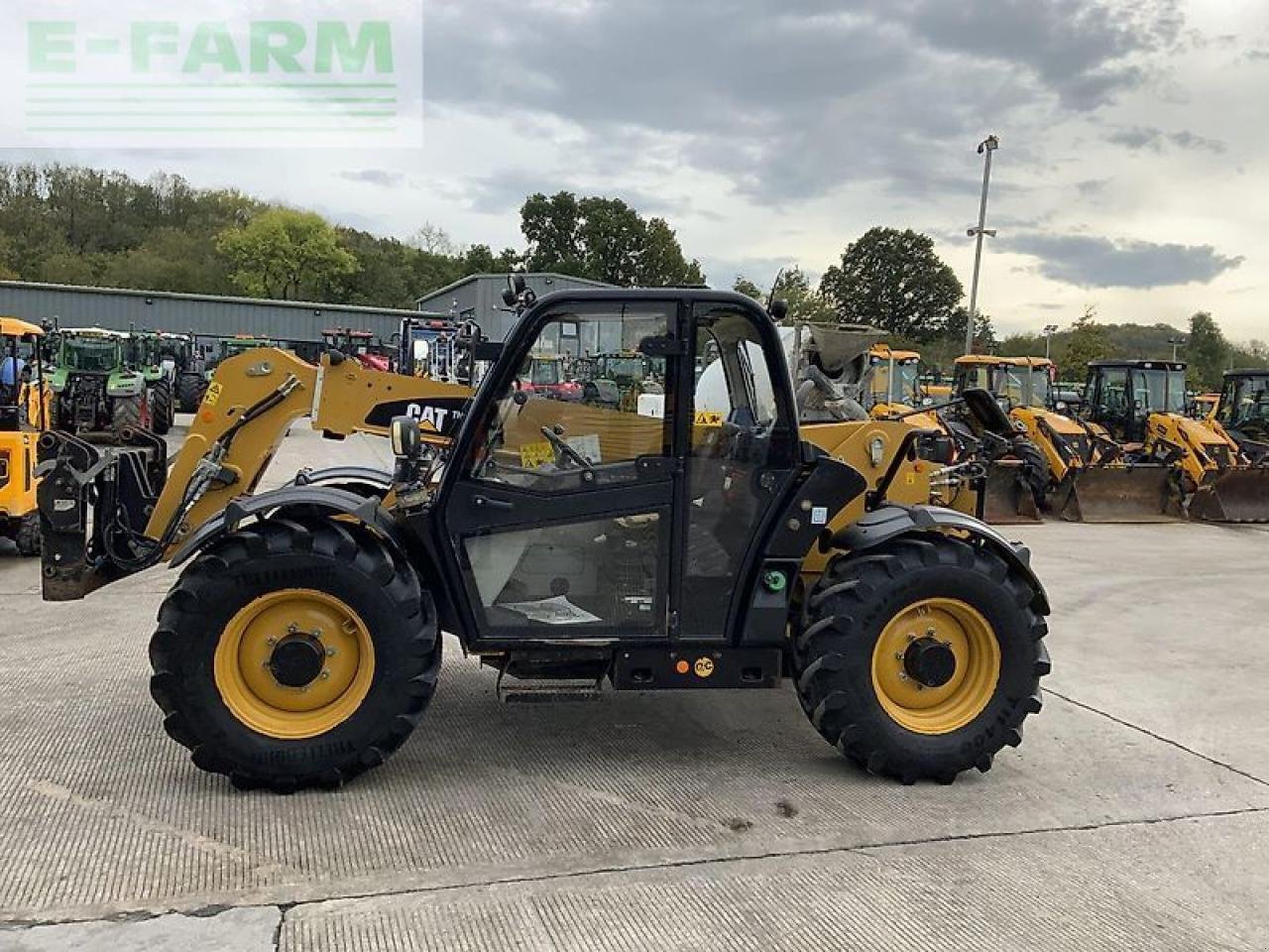 Teleskoplader tip Caterpillar cat th407 telehandler (st21038), Gebrauchtmaschine in SHAFTESBURY (Poză 7)