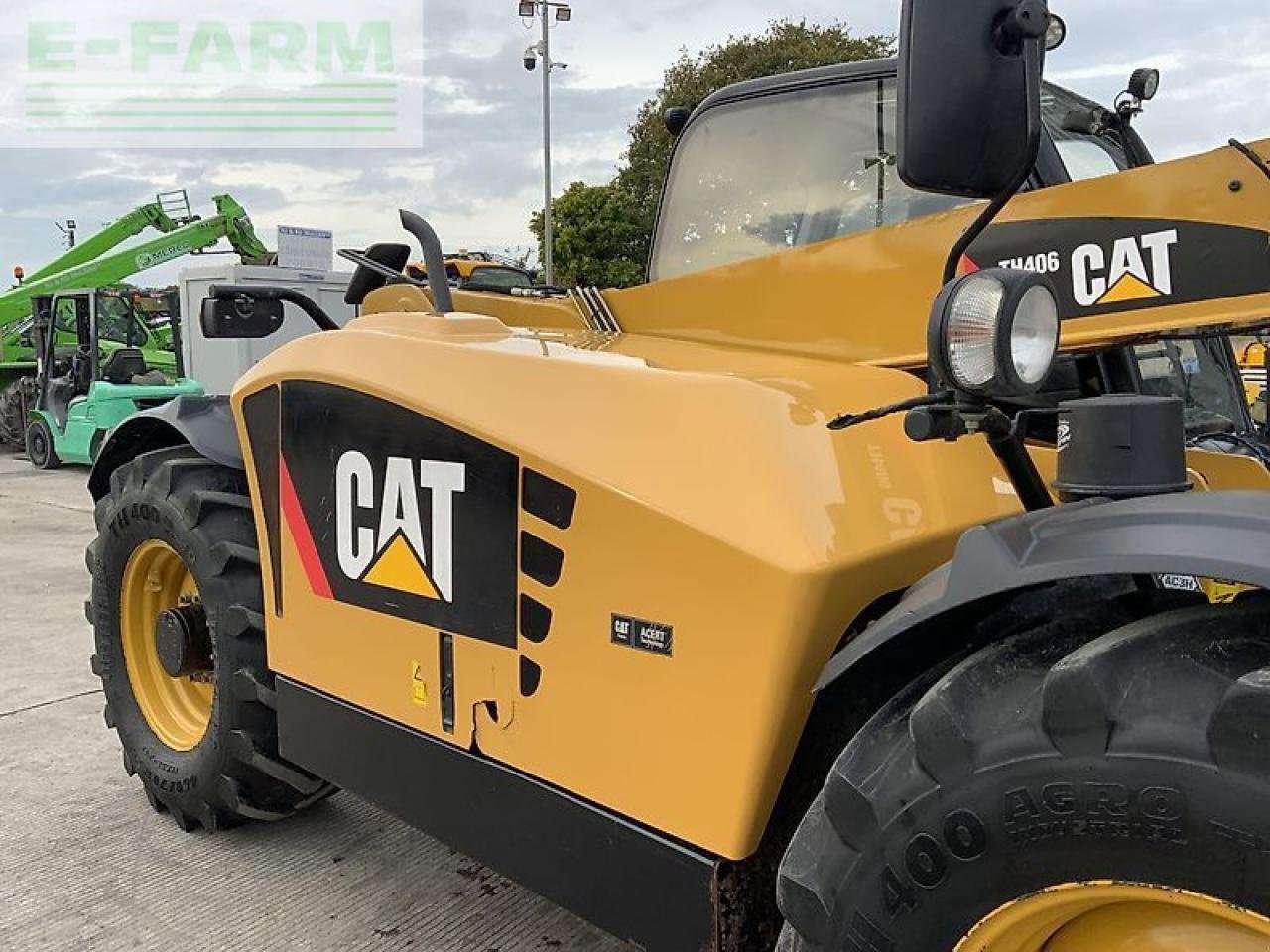 Teleskoplader del tipo Caterpillar cat th407 telehandler (st21038), Gebrauchtmaschine en SHAFTESBURY (Imagen 11)