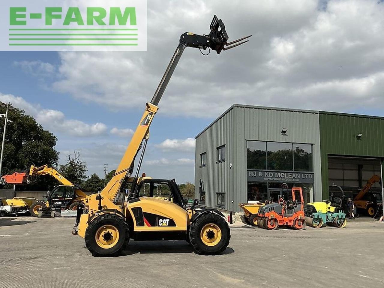 Teleskoplader du type Caterpillar cat th407c telehandler (st20812), Gebrauchtmaschine en SHAFTESBURY (Photo 1)