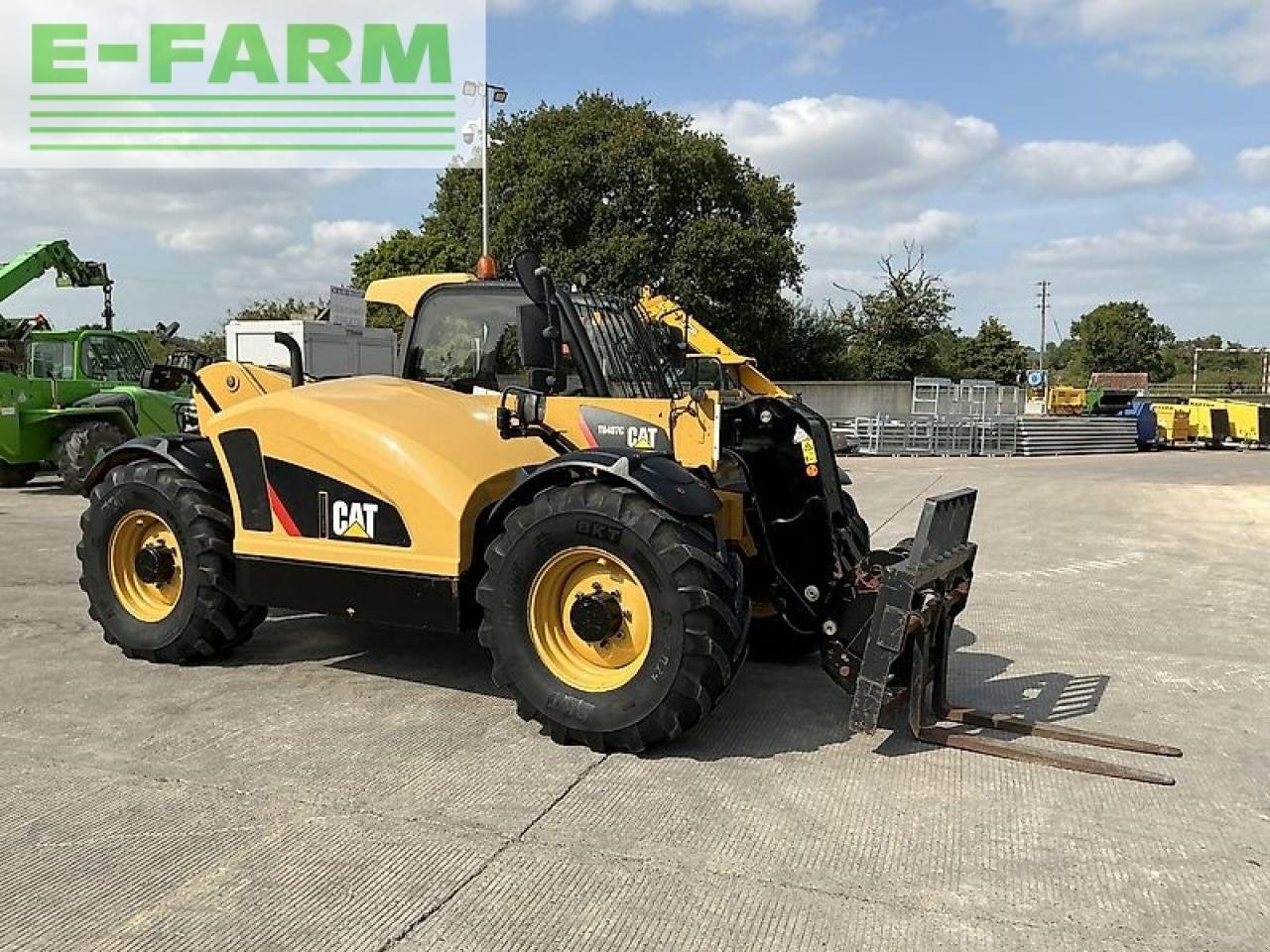 Teleskoplader typu Caterpillar cat th407c telehandler (st20812), Gebrauchtmaschine w SHAFTESBURY (Zdjęcie 9)