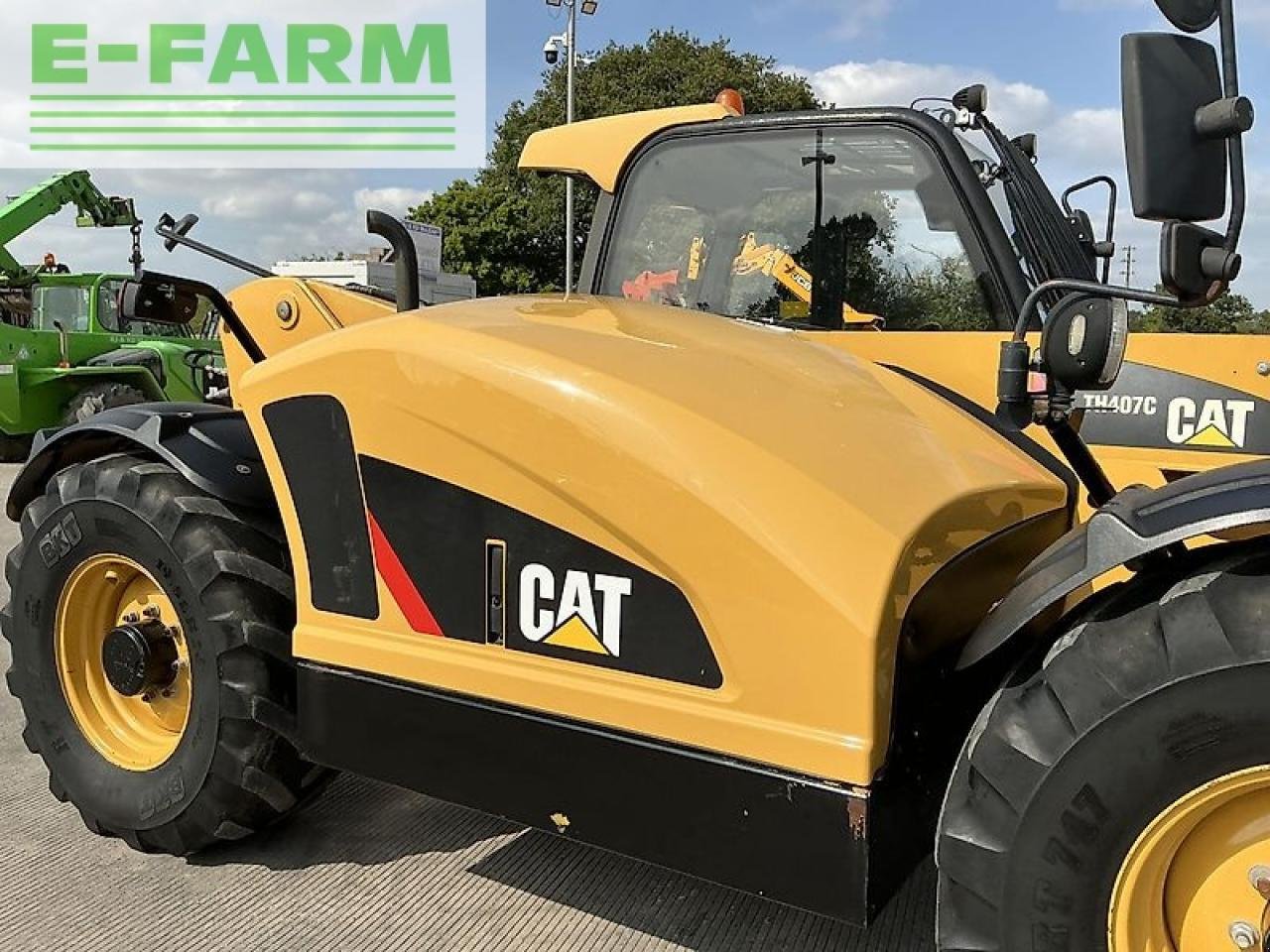 Teleskoplader tip Caterpillar cat th407c telehandler (st20812), Gebrauchtmaschine in SHAFTESBURY (Poză 10)