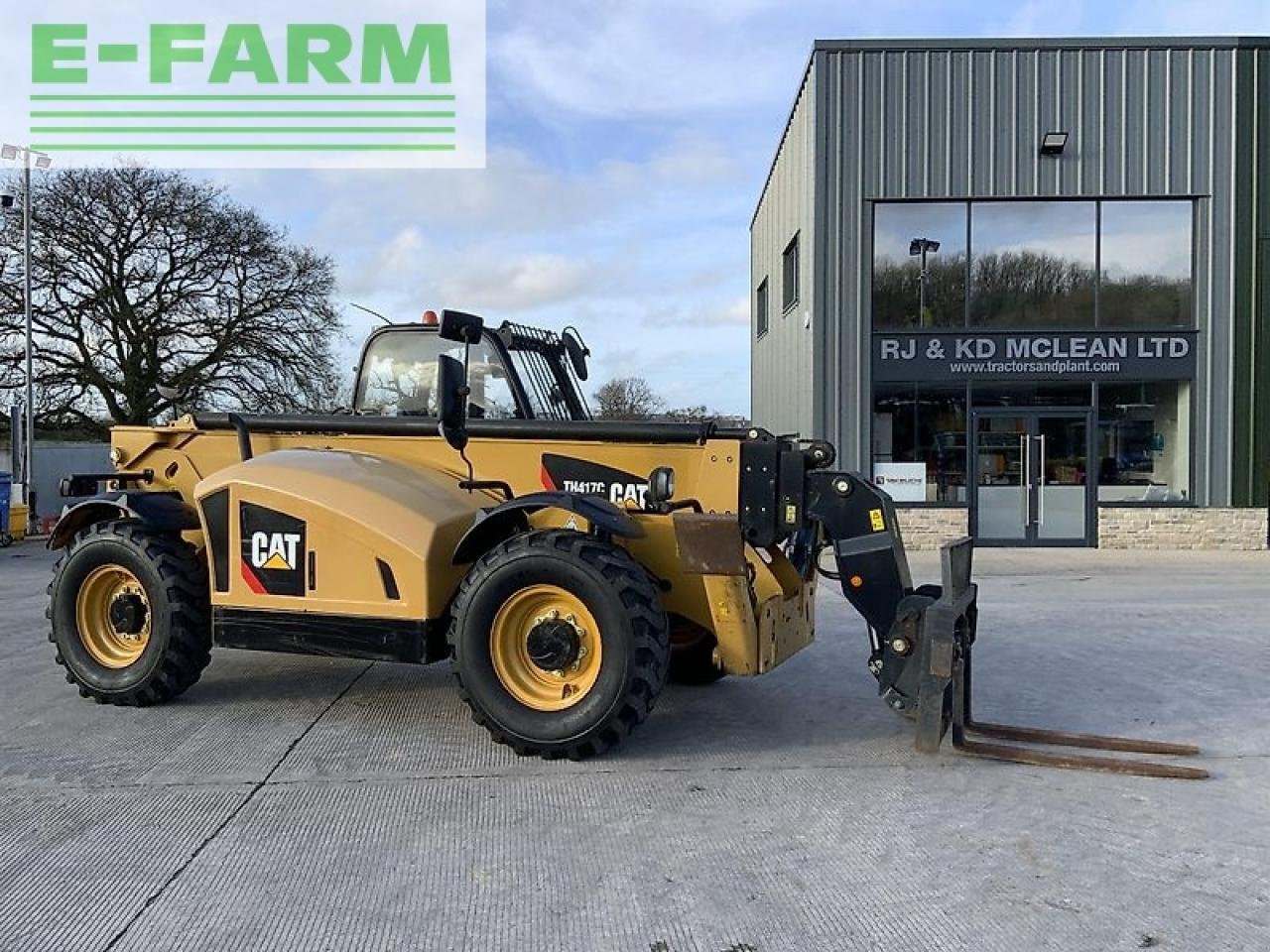 Teleskoplader del tipo Caterpillar cat th417c gc telehandler (st19387), Gebrauchtmaschine en SHAFTESBURY (Imagen 10)