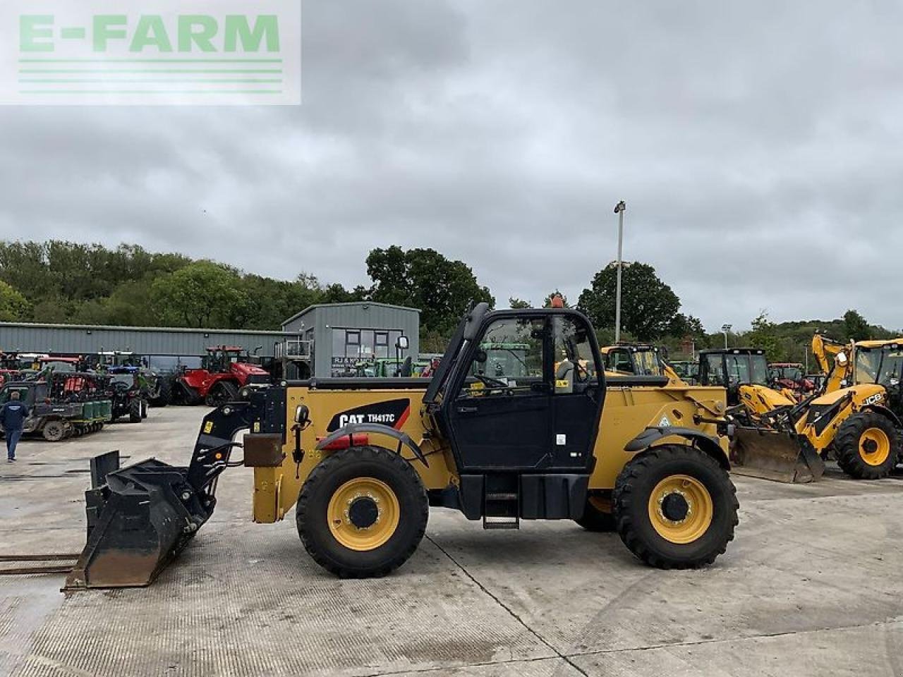 Teleskoplader van het type Caterpillar cat th417c gc telehandler (st19387), Gebrauchtmaschine in SHAFTESBURY (Foto 7)