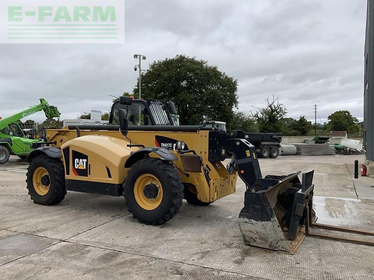 Teleskoplader van het type Caterpillar cat th417c gc telehandler (st19387), Gebrauchtmaschine in SHAFTESBURY (Foto 11)