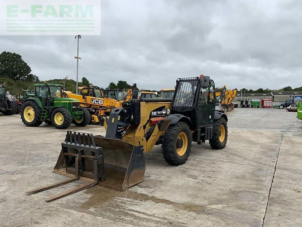 Teleskoplader Türe ait Caterpillar cat th417c gc telehandler (st19387), Gebrauchtmaschine içinde SHAFTESBURY (resim 8)