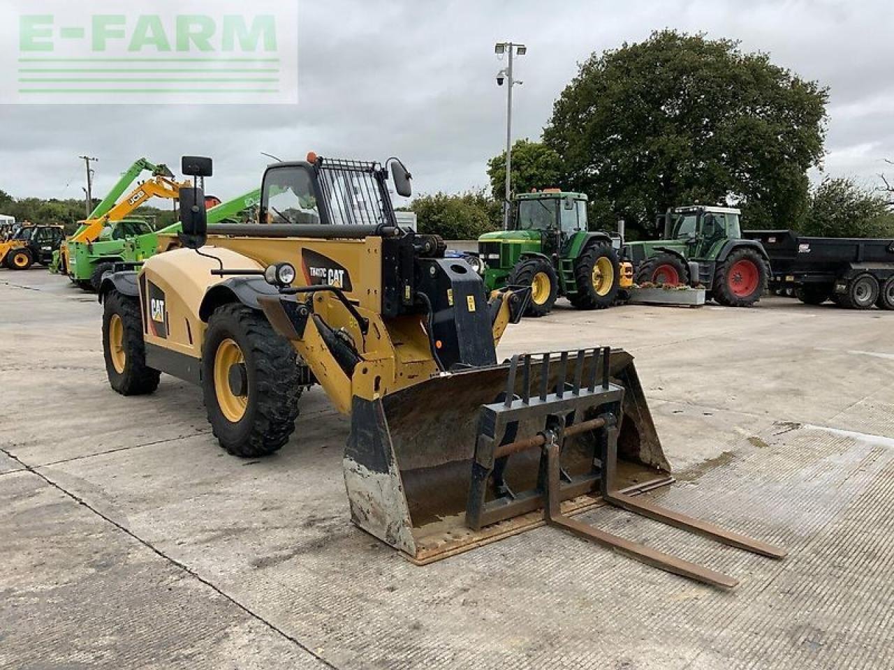 Teleskoplader Türe ait Caterpillar cat th417c gc telehandler (st19387), Gebrauchtmaschine içinde SHAFTESBURY (resim 10)