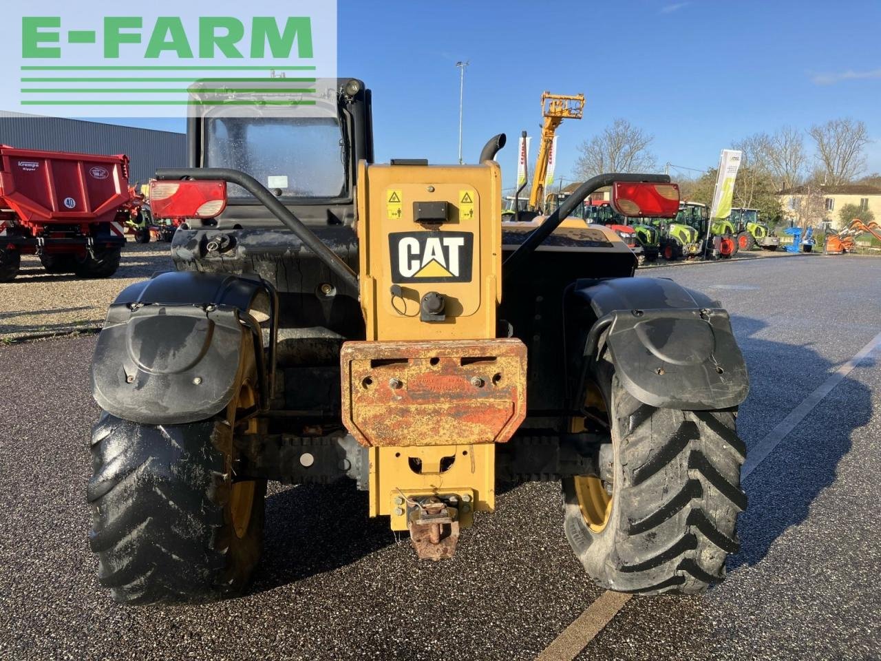 Teleskoplader del tipo Caterpillar th337, Gebrauchtmaschine en AILLAS (33 - GIRONDE) (Imagen 3)