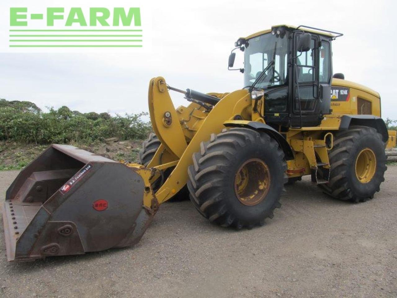 Teleskoplader типа Caterpillar USED 2014 924 K, Gebrauchtmaschine в BEWHOLME ROAD, BRANDESBURTON, DRIFFIELD (Фотография 1)