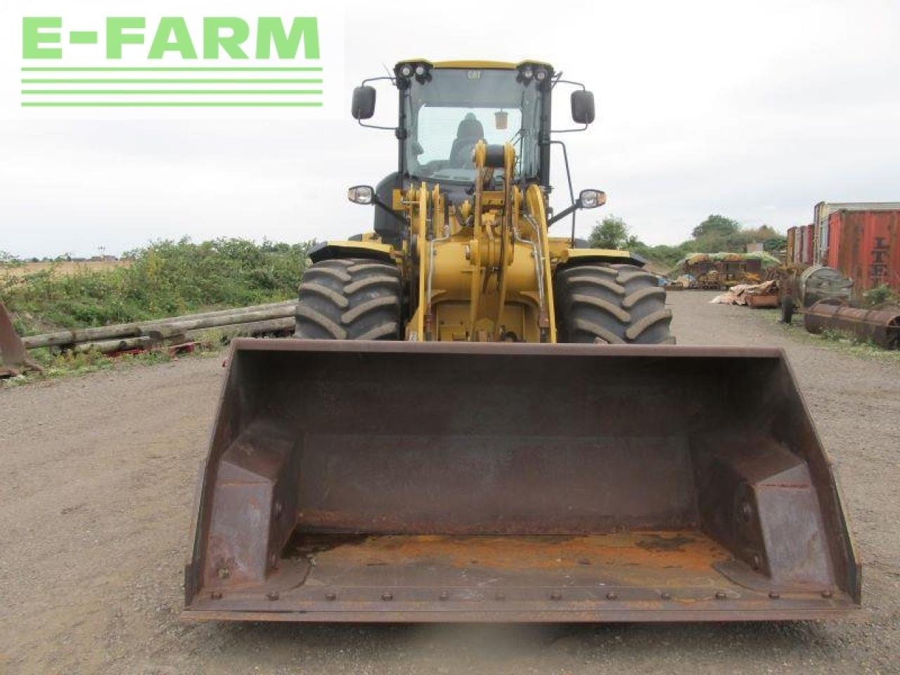 Teleskoplader del tipo Caterpillar USED 2014 924 K, Gebrauchtmaschine en BEWHOLME ROAD, BRANDESBURTON, DRIFFIELD (Imagen 17)