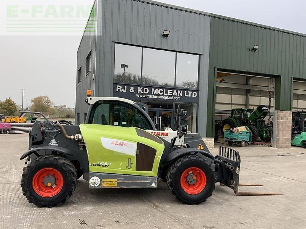 Teleskoplader za tip CLAAS 6030 scorpion telehandler (st21169), Gebrauchtmaschine u SHAFTESBURY (Slika 2)