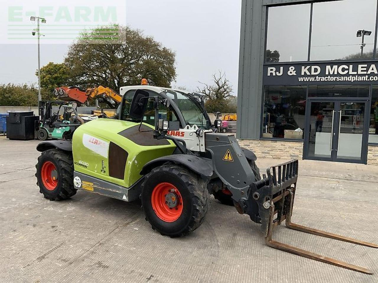 Teleskoplader za tip CLAAS 6030 scorpion telehandler (st21169), Gebrauchtmaschine u SHAFTESBURY (Slika 9)