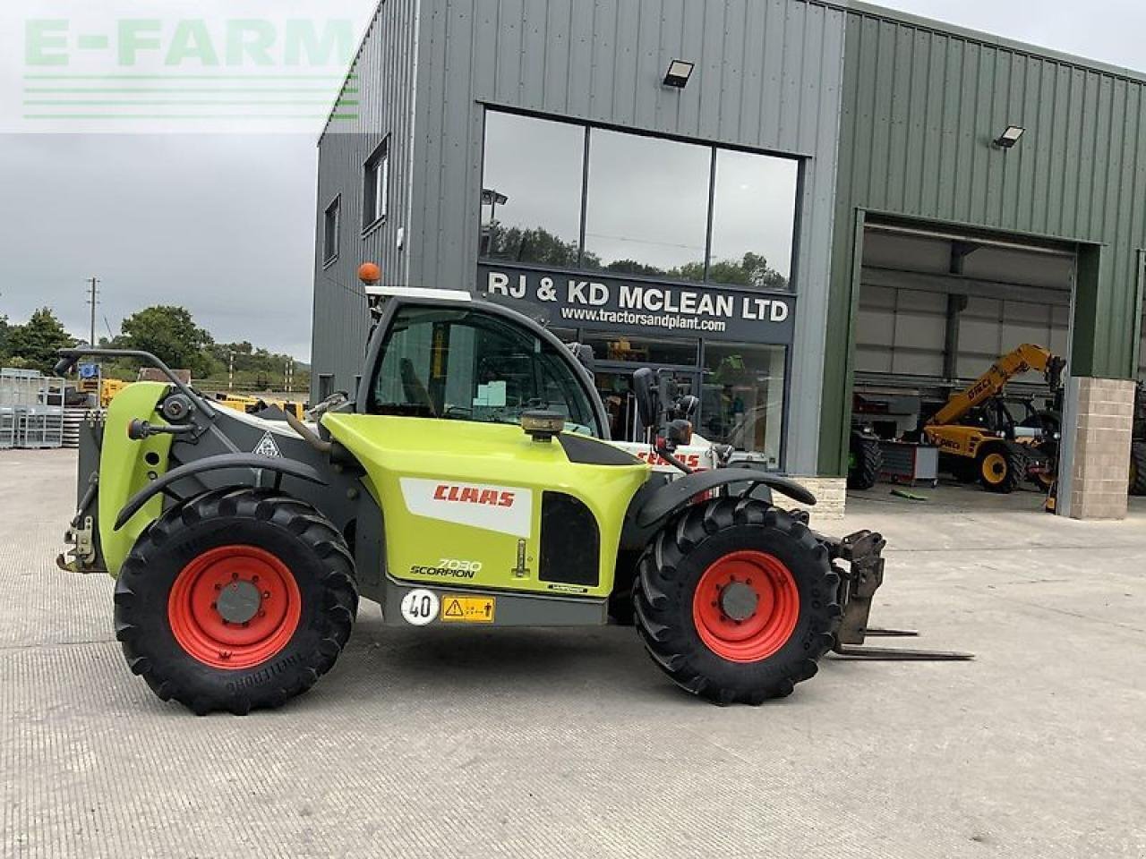 Teleskoplader del tipo CLAAS 7030 scorpion telehandler (st20661), Gebrauchtmaschine en SHAFTESBURY (Imagen 2)