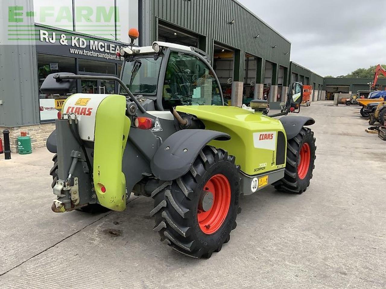 Teleskoplader a típus CLAAS 7030 scorpion telehandler (st20661), Gebrauchtmaschine ekkor: SHAFTESBURY (Kép 3)