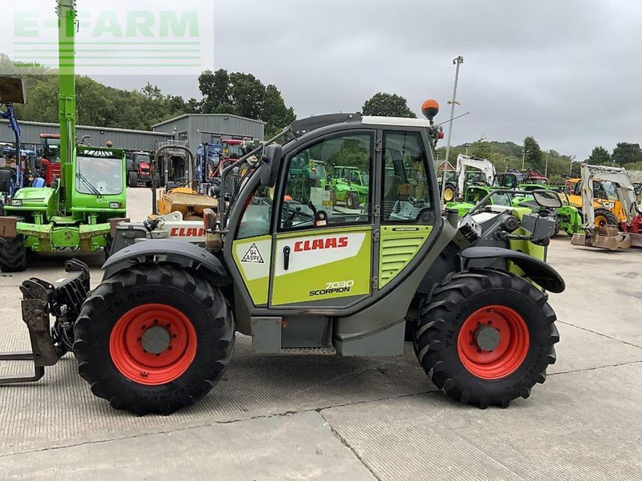 Teleskoplader типа CLAAS 7030 scorpion telehandler (st20661), Gebrauchtmaschine в SHAFTESBURY (Фотография 7)