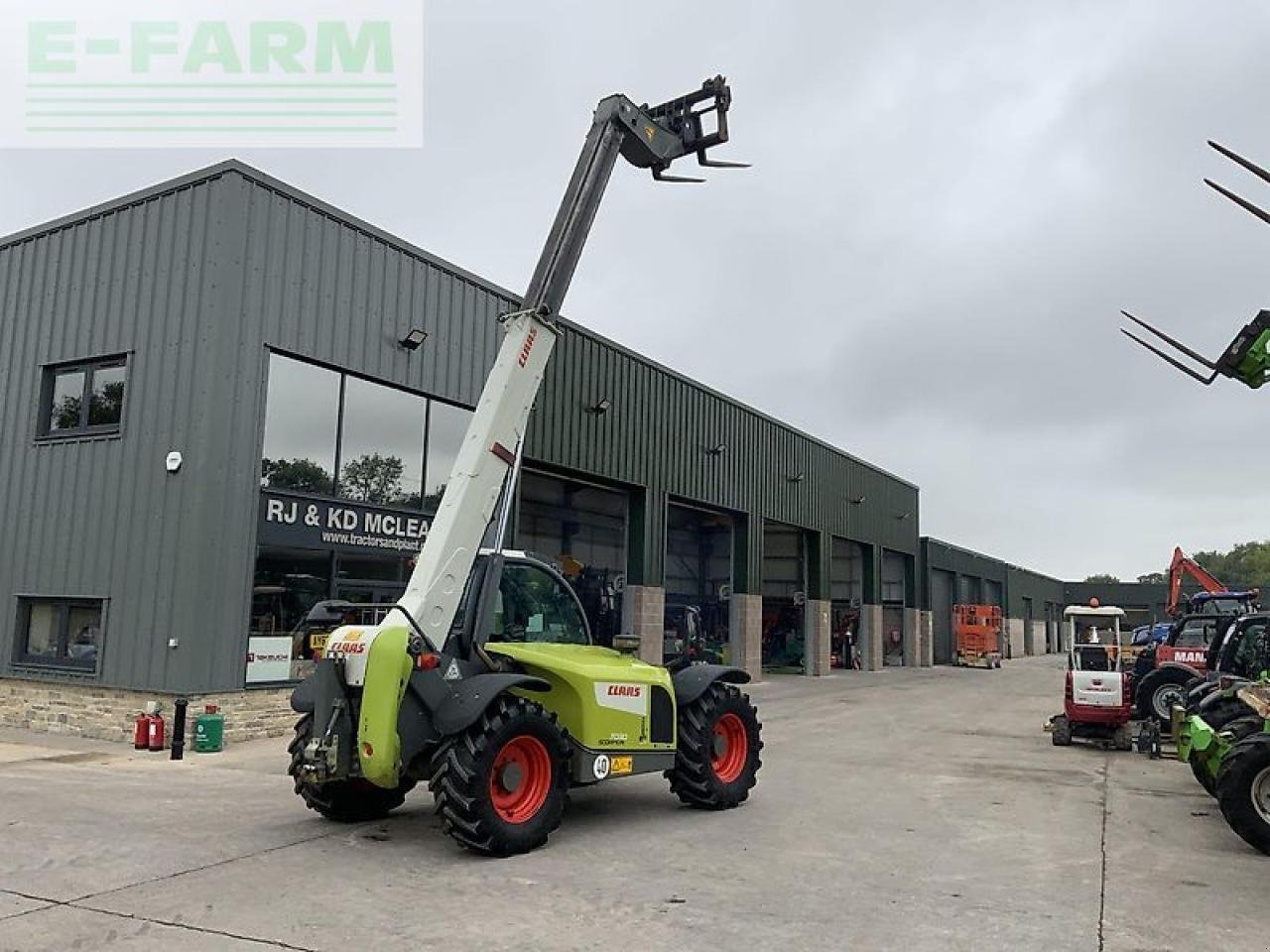 Teleskoplader del tipo CLAAS 7030 scorpion telehandler (st20661), Gebrauchtmaschine en SHAFTESBURY (Imagen 13)