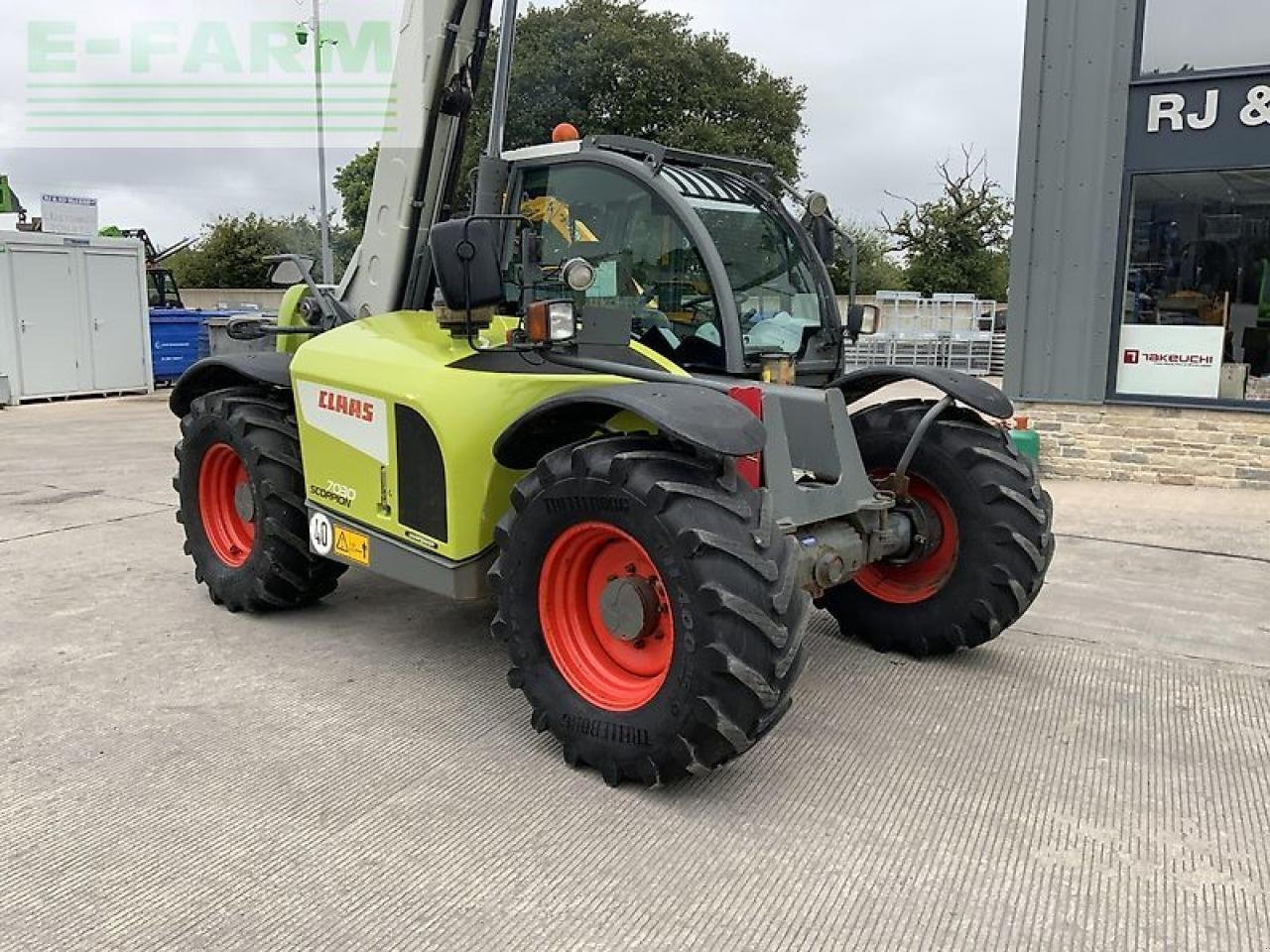 Teleskoplader a típus CLAAS 7030 scorpion telehandler (st20661), Gebrauchtmaschine ekkor: SHAFTESBURY (Kép 14)