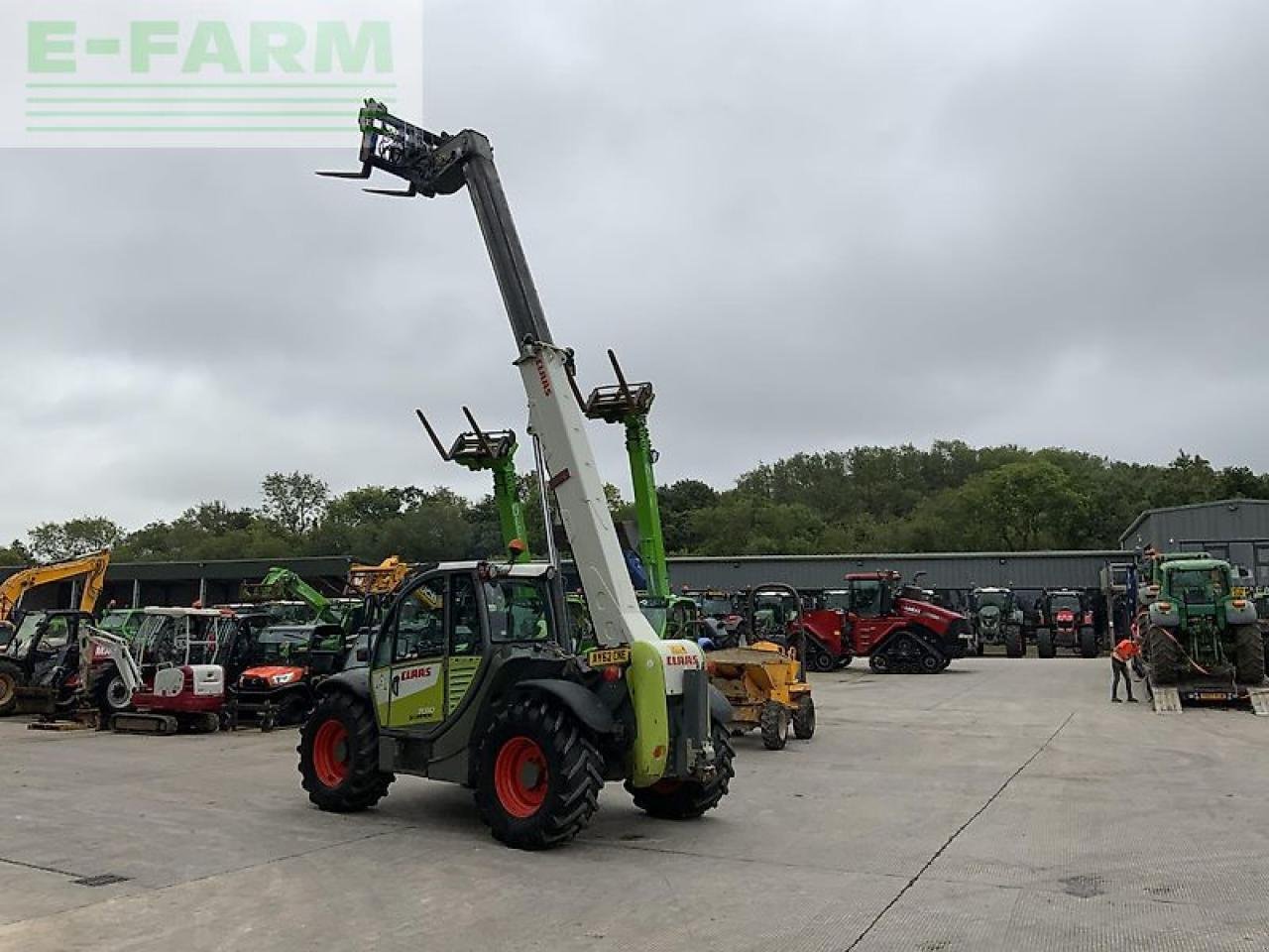 Teleskoplader del tipo CLAAS 7030 scorpion telehandler (st20661), Gebrauchtmaschine en SHAFTESBURY (Imagen 16)