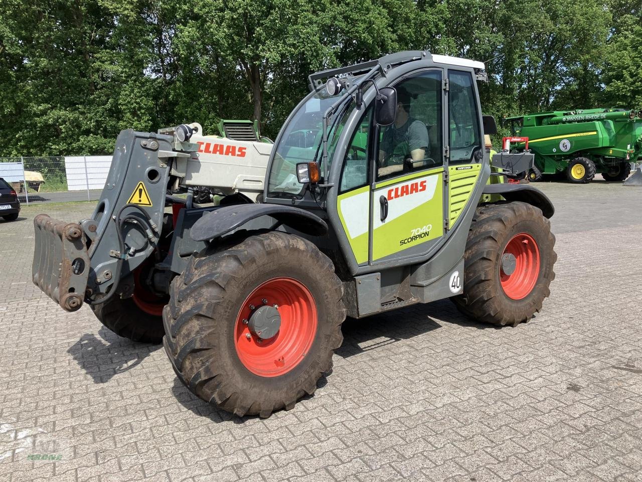 Teleskoplader typu CLAAS 7040 Varipower, Gebrauchtmaschine v Spelle (Obrázek 1)