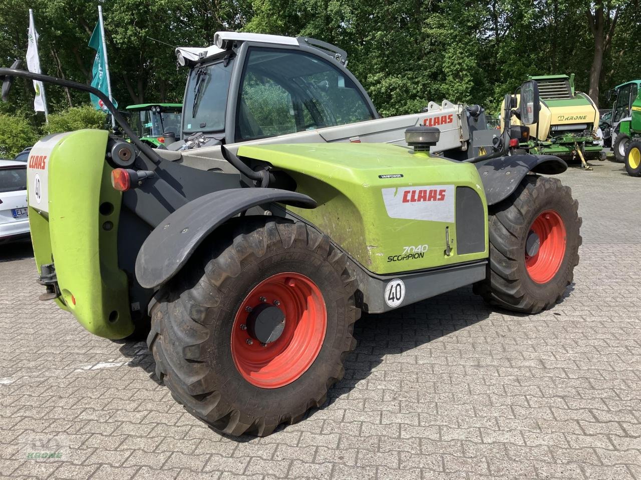 Teleskoplader typu CLAAS 7040 Varipower, Gebrauchtmaschine v Spelle (Obrázek 2)