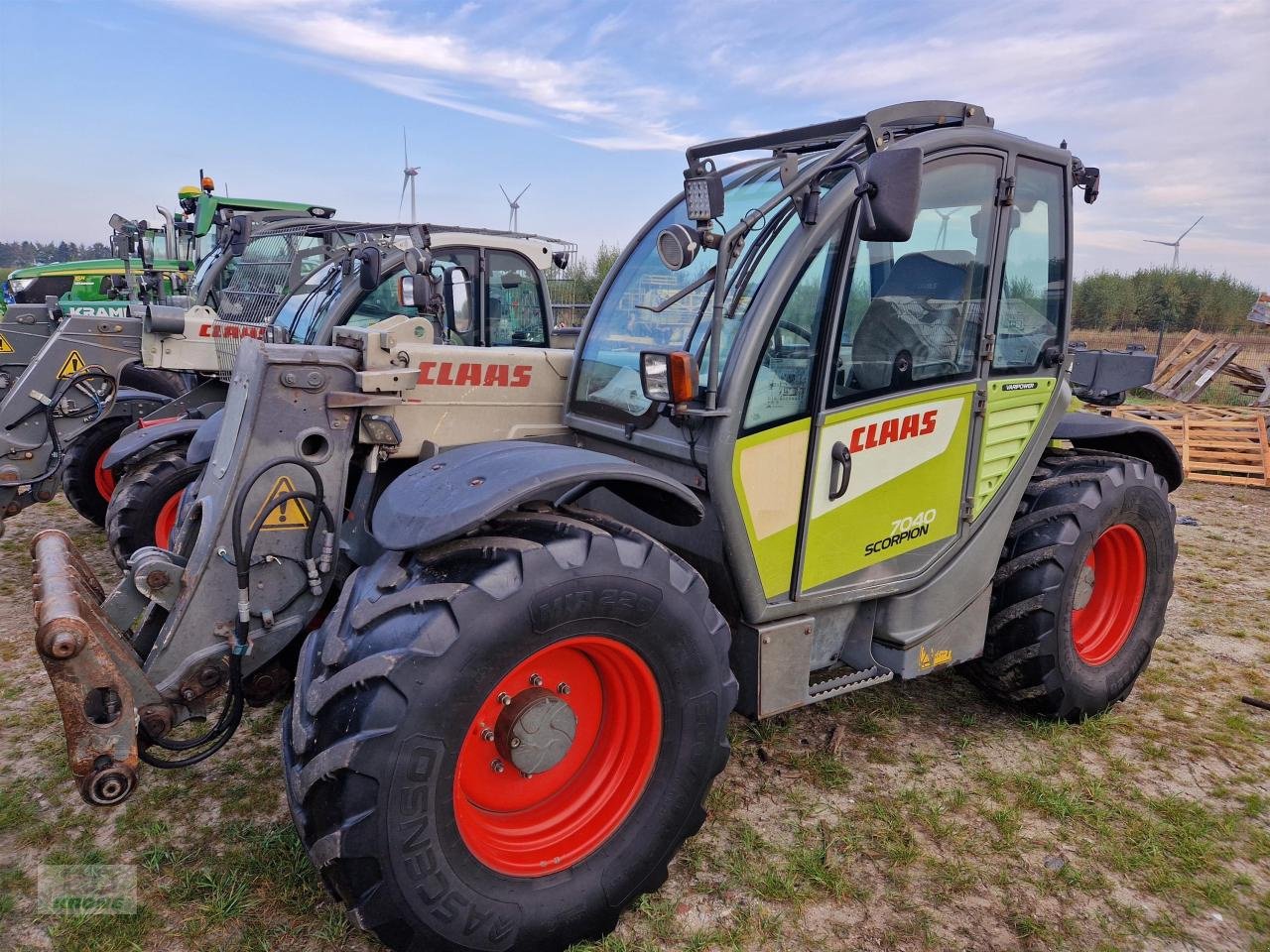 Teleskoplader du type CLAAS 7040 Varipower, Gebrauchtmaschine en Spelle (Photo 2)