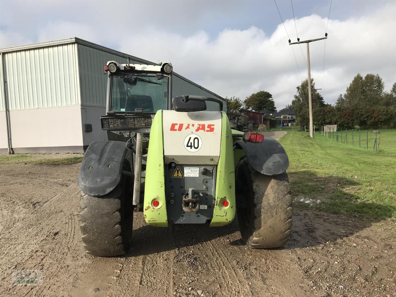 Teleskoplader van het type CLAAS 7045 Plus, Gebrauchtmaschine in Alt-Mölln (Foto 4)