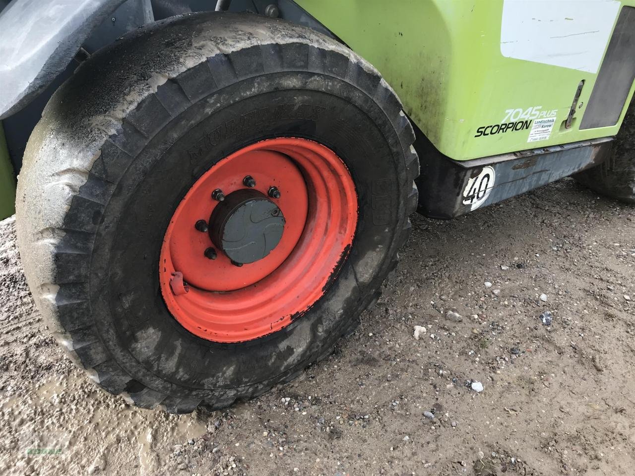 Teleskoplader tip CLAAS 7045 Plus, Gebrauchtmaschine in Alt-Mölln (Poză 14)