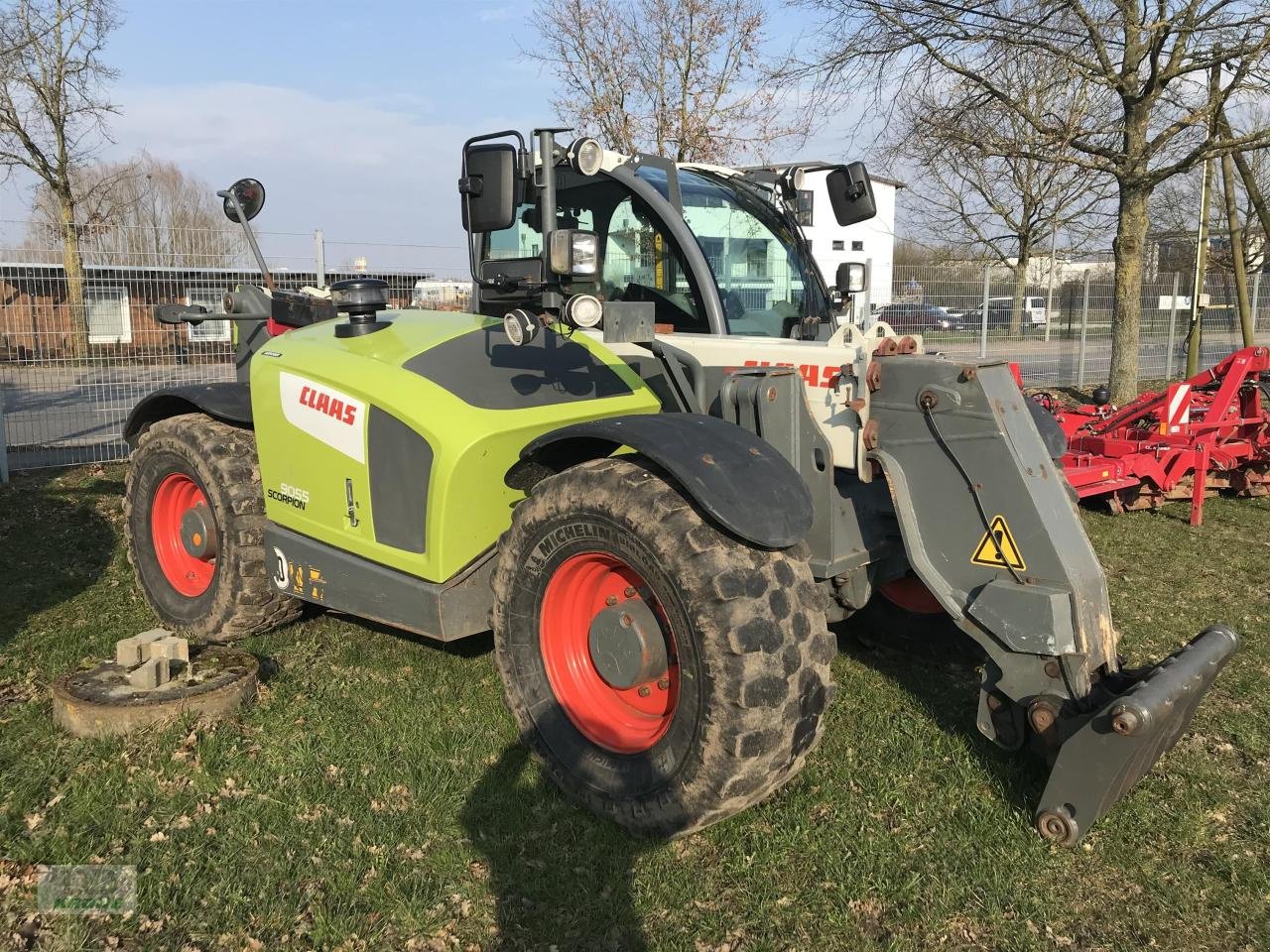 Teleskoplader van het type CLAAS 9055 VariPower, Gebrauchtmaschine in Alt-Mölln (Foto 2)