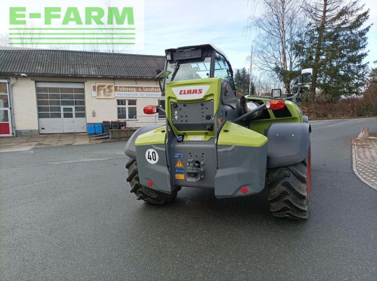 Teleskoplader типа CLAAS claas scorpion 746, Gebrauchtmaschine в LÖSSNITZ (Фотография 7)